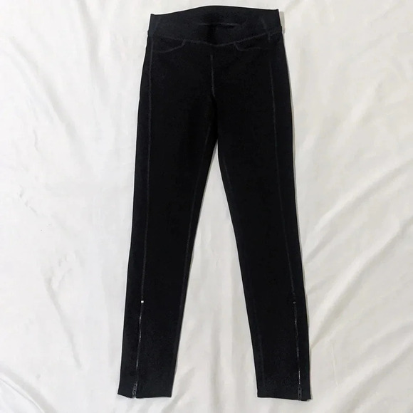 rag & bone Lawson Leggings, Color Black Chevron Size S - Picture 5 of 16